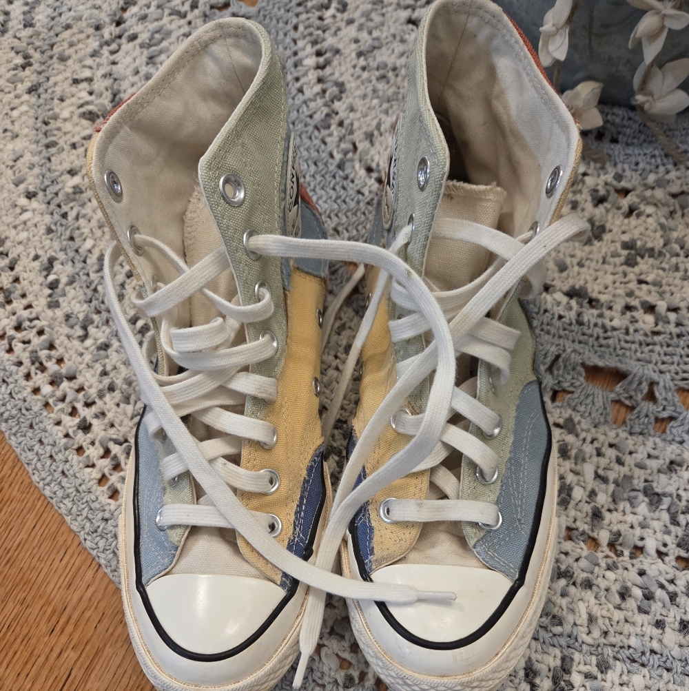 Converse Chuck Taylor Multicolor High-Tops Mens Sz 6/ Womens 7.5-8 - Picture 2 of 7